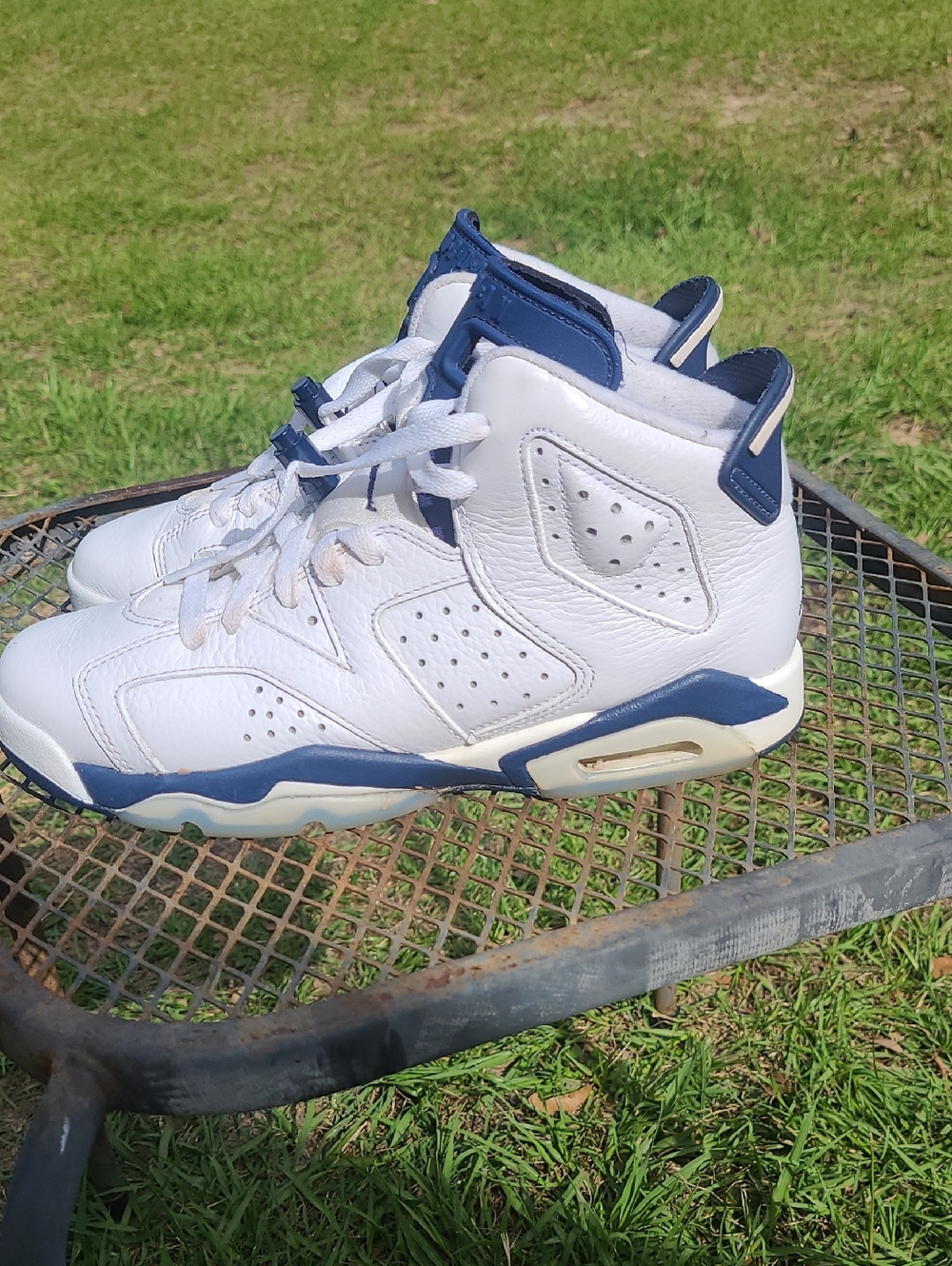 Jordan 6 Retro Midnight Navy Sz 6.5y